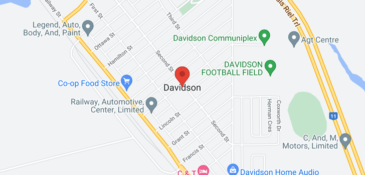map of Davison Acreage